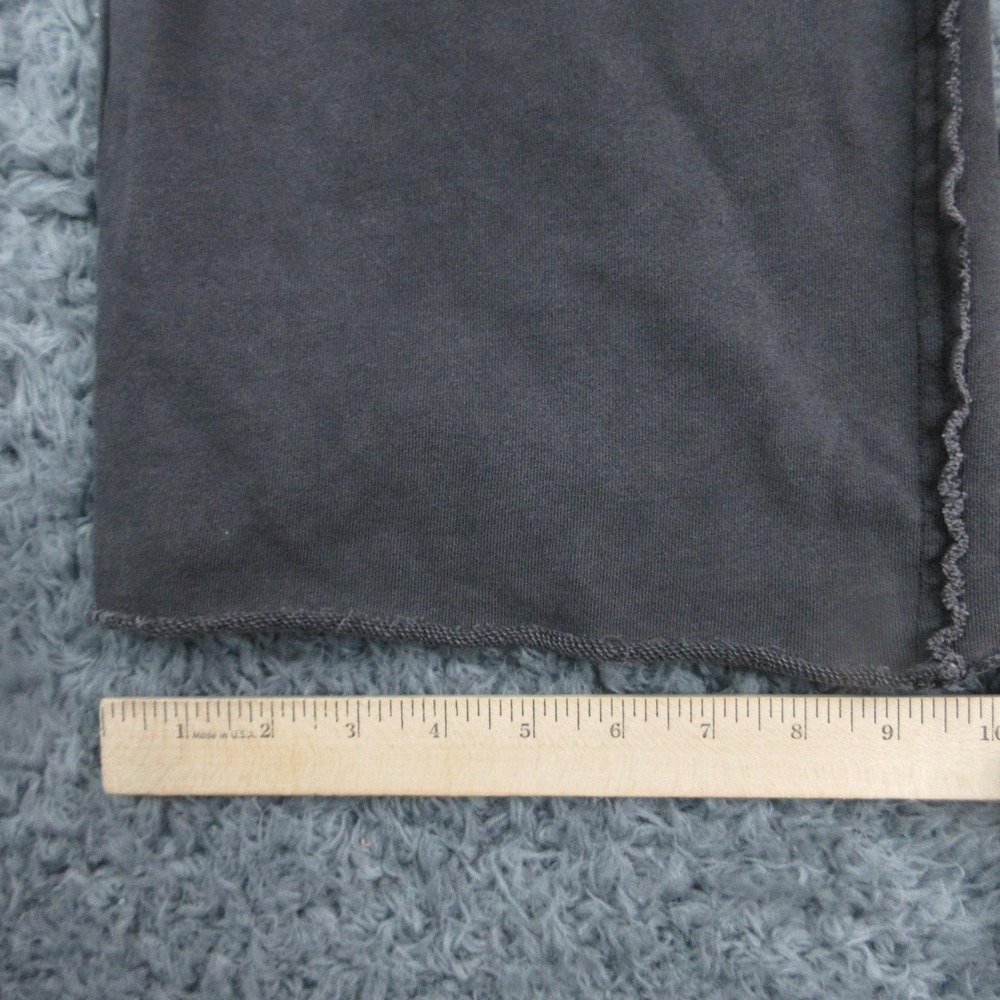 Elan Pants Womens XS Black Wide Leg French Terry Lounge Sweatpants 22x30.5* - Picture 6 of 13